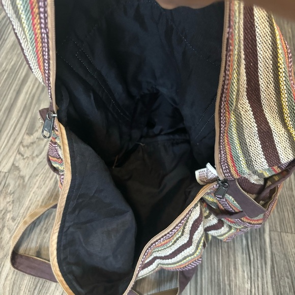 Grateful Dead Embroidered Dancing Bear Gheri Duffel Bag - Picture 5 of 5